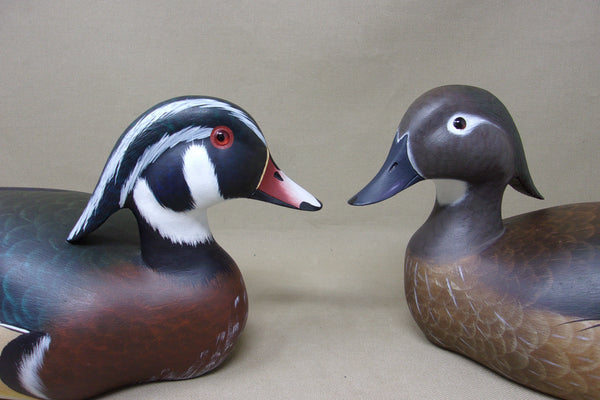 Ken Harris / Tom Ferguson Pair of Wood Ducks (#4961)