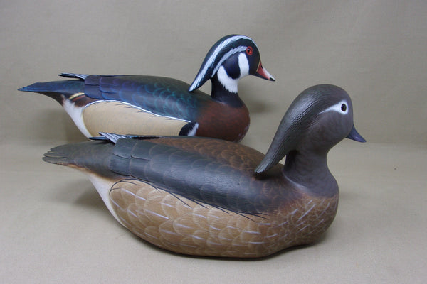 Ken Harris / Tom Ferguson Pair of Wood Ducks (#4961)