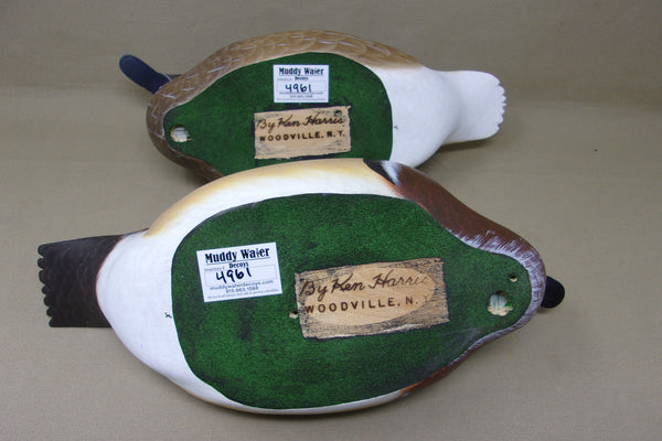 Ken Harris / Tom Ferguson Pair of Wood Ducks (#4961)