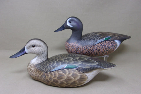Ken Harris / Tom Ferguson Blue Wing Teal Pair (#4963)