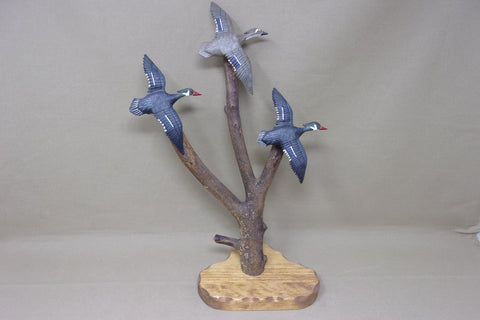 Mini Wood Duck Trio, Bill Ellena (#4969)