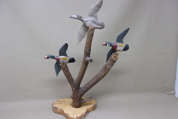 Mini Wood Duck Trio, Bill Ellena (#4969)
