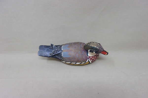 Marvin Highfield Wood Duck, Quarter Size (#4974)