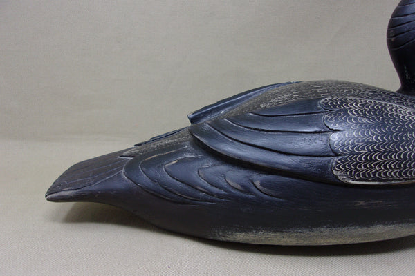 Canadian Blue Bill, Raised Wings, Scratch Paint (#4994)