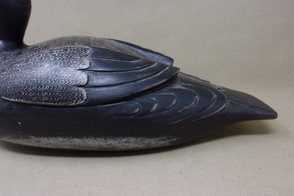 Canadian Blue Bill, Raised Wings, Scratch Paint (#4994)