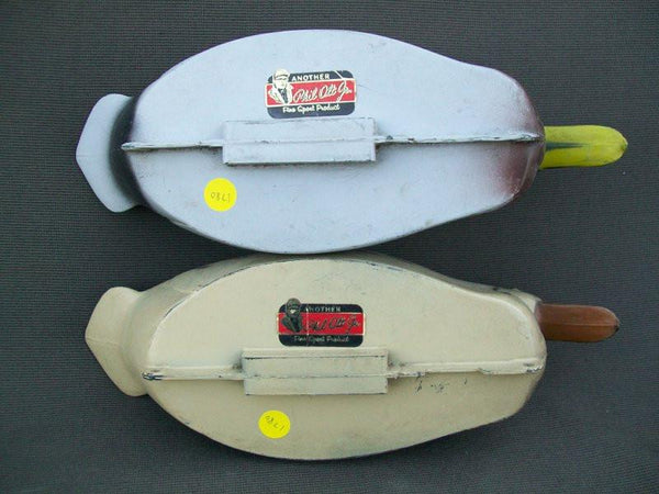 Very Early PS Olt Mallards Pair Working Decoys