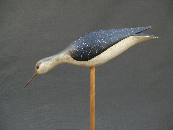 Jerry Siloski Feeding Shorebird - Decatur, Illinois