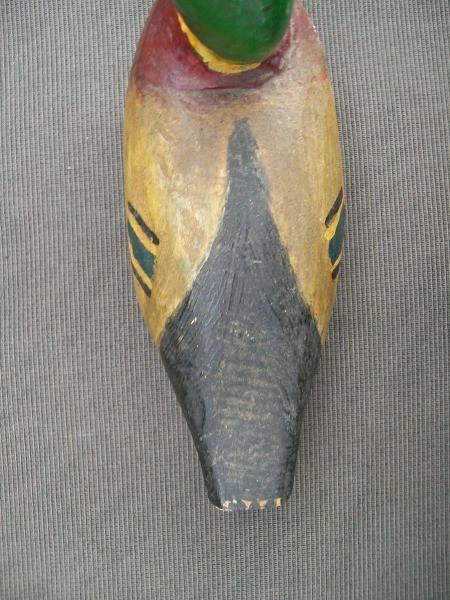 Mississippi River third size Mallard Drake original paint