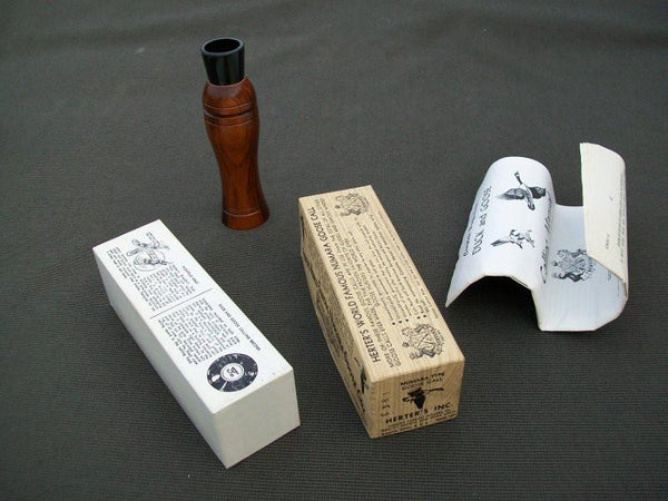 Herters Numara Goose Call in box with papers