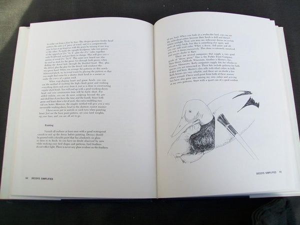 Lot of 2 Books - Wild Fowl Decoys, and Decoys Simplified