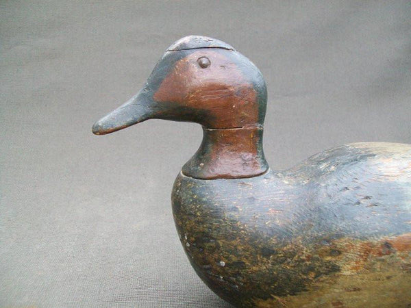 Ohio Redhead Wooden Duck Decoy Circa 1890