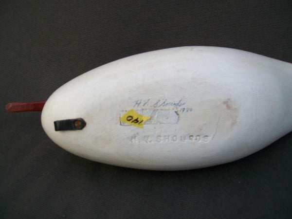 H V Shourds III Red Breasted Merganser signed and stamped