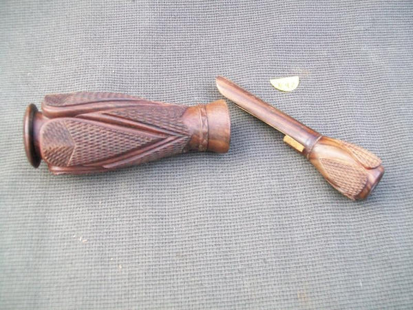 Albert "Sonny" Bignar Checkered Wooden Duck Call