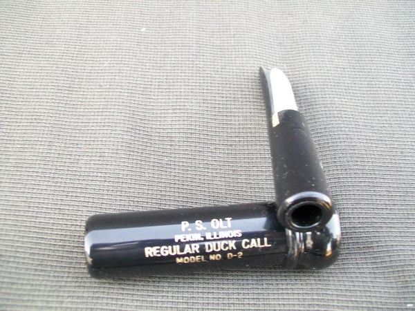 PS Olt Model D-2 Duck Call in original box  with paperwork