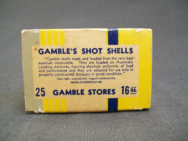 Gambles Maximum Load Ace Shot Shells Box 16GA