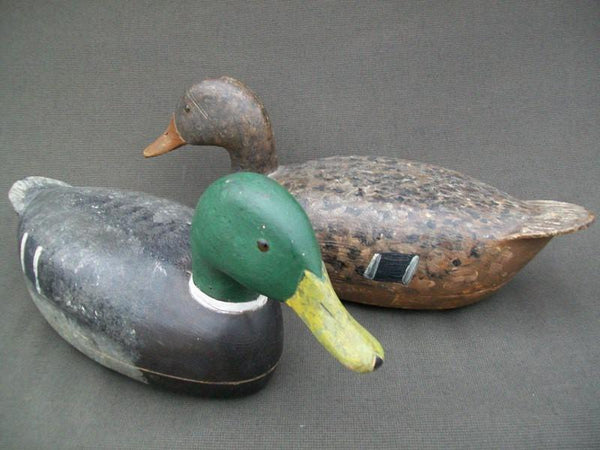Leo "Bud" Haber Wisconsin Mallard Rig Mates Original Paint with weight