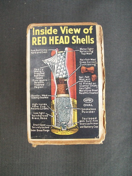 Redhead Shot Shells Box