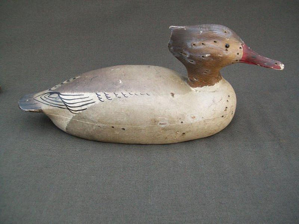 J.J. West Working Red Breasted Mergansers Pair