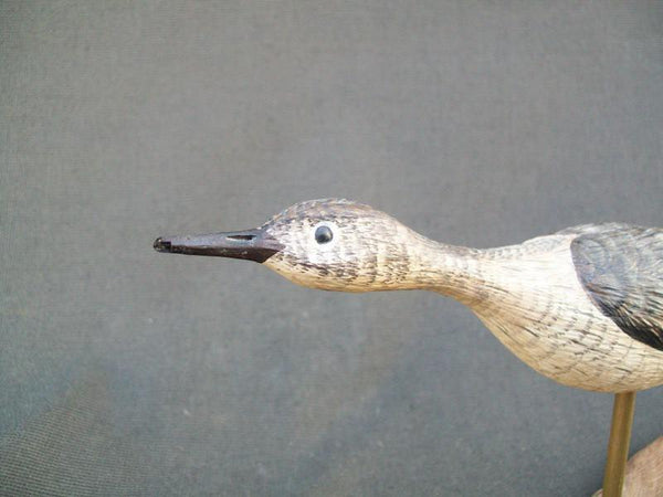 Richard Watson Yellow Legs Wooden Decoy  (#2142)