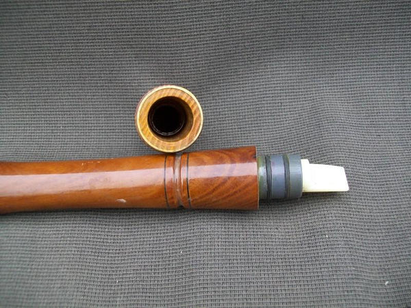 Hand Made Goose Call with Brass Band