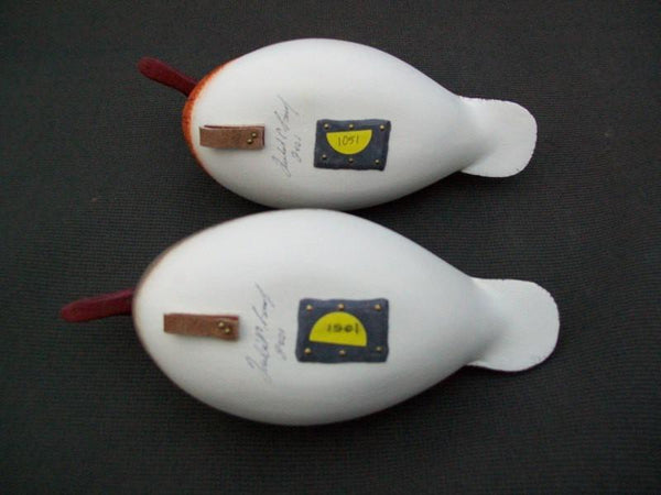 Rick Brown Third Size Red Breasted Mergansers- Pair