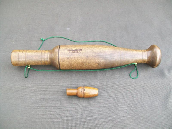 Jim Blakemore Large Wooden Display Goose Call
