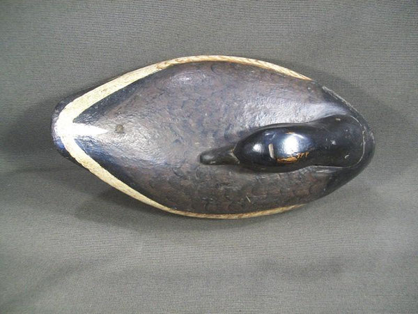 Long Island Sleeping Brant Working Wooden Decoy