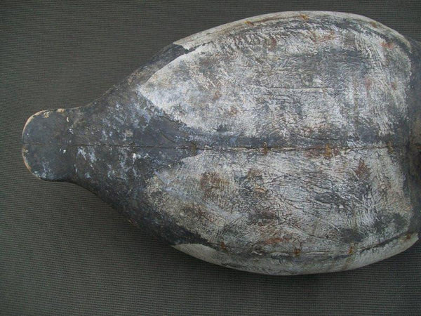 Michigan Canvasback slightly turned head with keel and lead weight