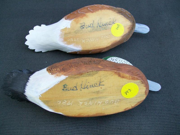 Bud Hinck 1/2 size widgeons pair