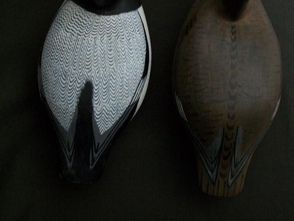 Virgil Lashbrook Blue Bills Pair Signed