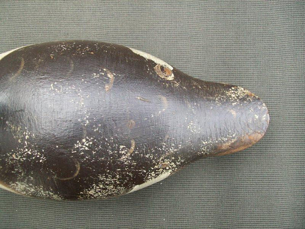 Mason Hen Bluebill with tackeyes Original paint