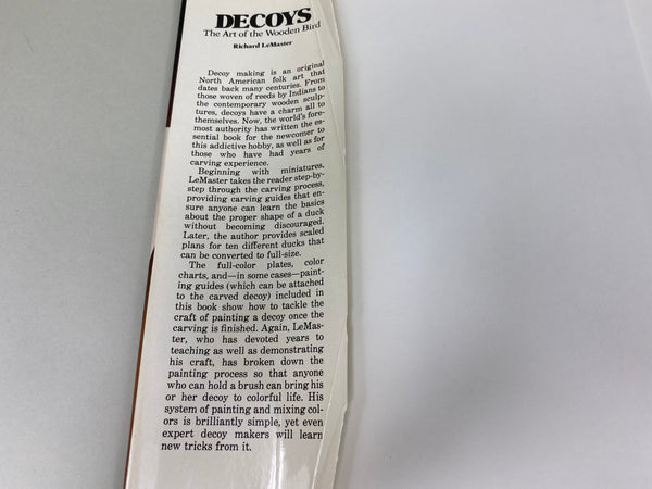 Lot of 4 Books for Carving and Painting Decoys as well as an Index to Waterfowl