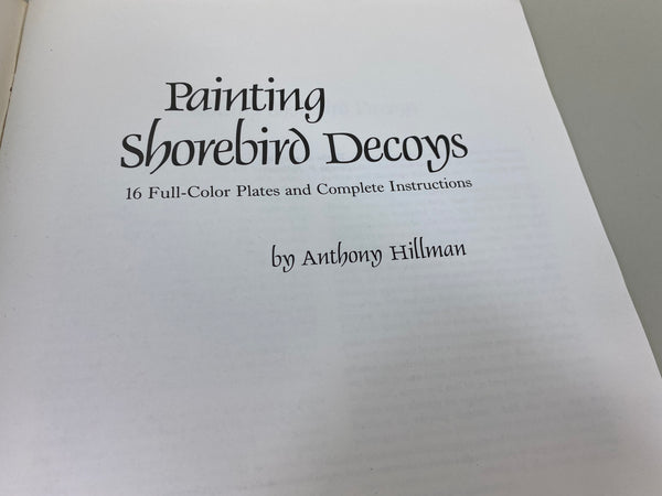 Lot of 4 Books for Carving and Painting Decoys as well as an Index to Waterfowl