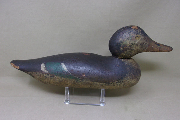 Mason Mallard Hen Painted Eye, Circa 1920's (#5014)