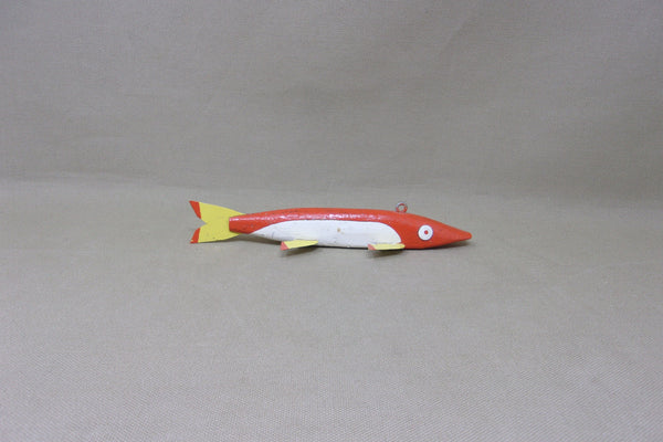 Orange & White Spearing Decoy (#5043H)