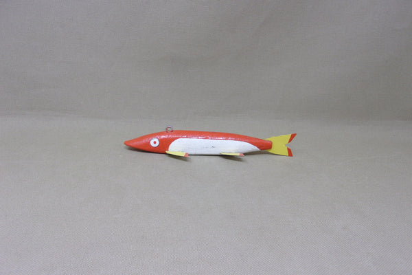 Orange & White Spearing Decoy (#5043H)
