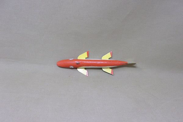 Orange & White Spearing Decoy (#5043H)