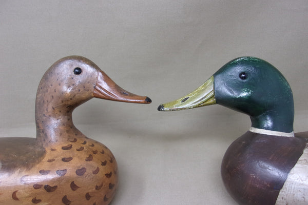 Shaw Mallards Pair, Bud Hinck Repaint (#5060)