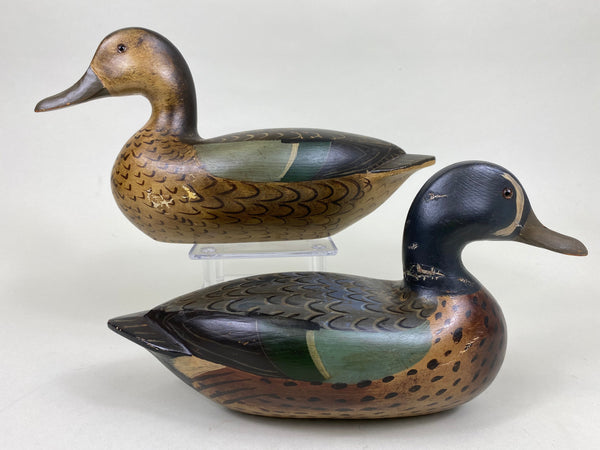 Perdew Style Torry Ward Blue Wing Teal Pair (#5117)