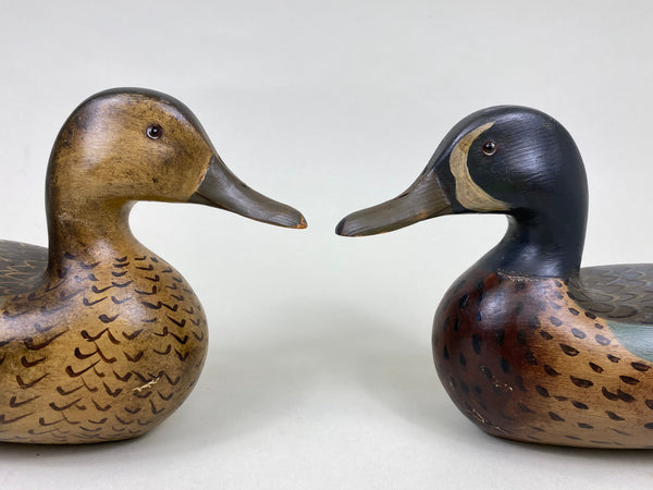 Perdew Style Torry Ward Blue Wing Teal Pair (#5117)