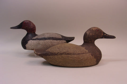 Pair - Gundelfinger Canvasbacks All Original, 1920's (#5278)
