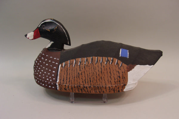 Lee Waterfield Canvas over Wire, Oversized Wood Duck (#5303)
