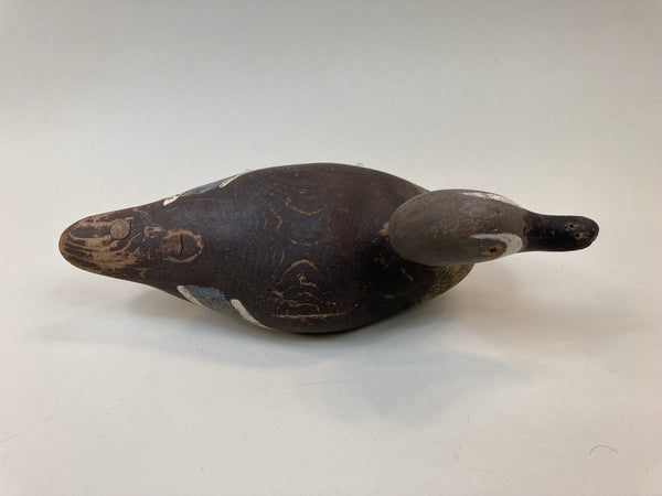 Mason Painted Eye Blue Wing Teal, Circa 1920's (#5325)