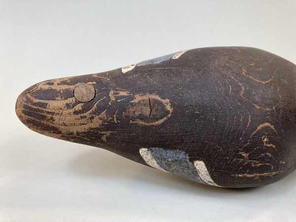 Mason Painted Eye Blue Wing Teal, Circa 1920's (#5325)