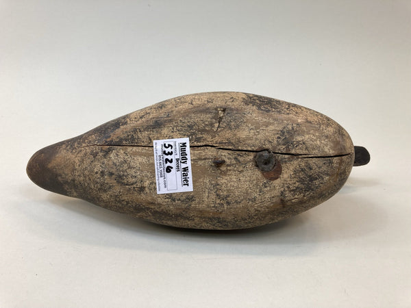 Mason Painted Eye Blue Wing Teal, Circa 1920's (#5325)