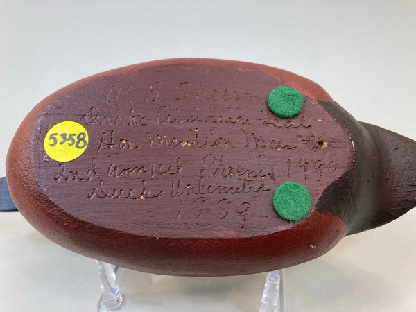 Wendell Sherman Cinnamon Teal (#5358)