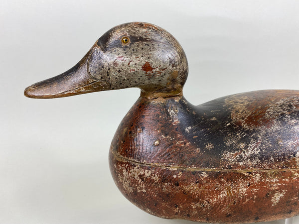 Mason Premier Mallard Hen, Original Paint, Circa 1920's (#5650)