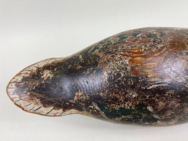 Mason Premier Mallard Hen, Original Paint, Circa 1920's (#5650)