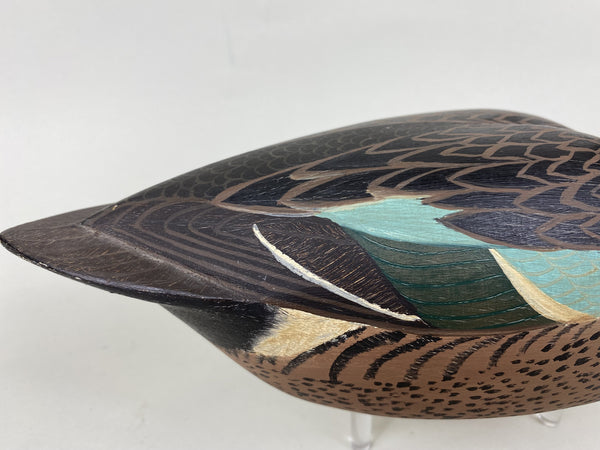 Heck Whittington Blue Wing Teal Drake, Stamped, Dated, Signed (#5692)