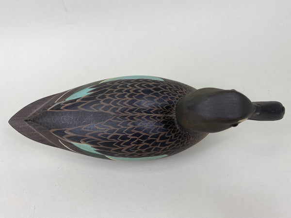 Heck Whittington Blue Wing Teal Drake, Stamped, Dated, Signed (#5692)